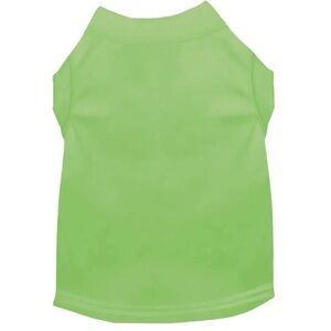 Blank Pet Shirts 10-Pk, Lime Green XS (Fits 0-3 lbs)